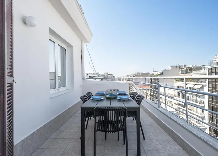 Apartamento Aristotelous Penthouse By Luxlikehome Tessalónica